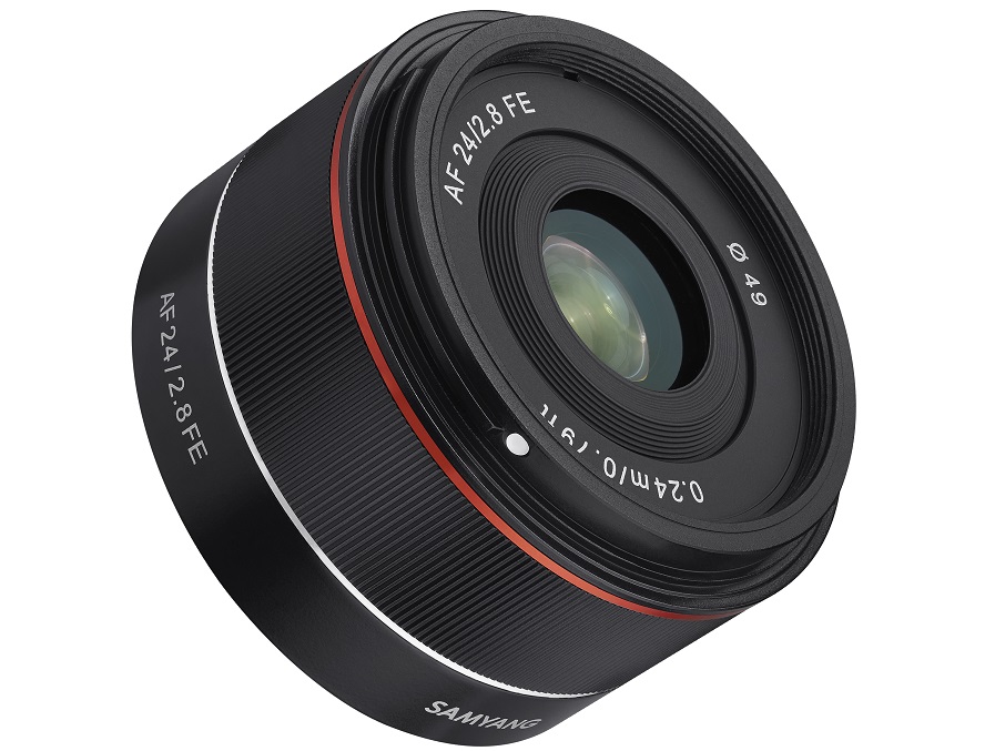 Samyang presenta el AF 24mm F2.8 FE para SONY E